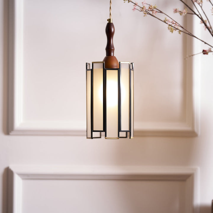 Tiffany Fönsterglas Pendellampa