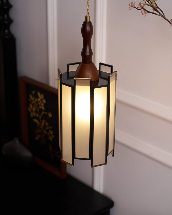 Tiffany Fönsterglas Pendellampa
