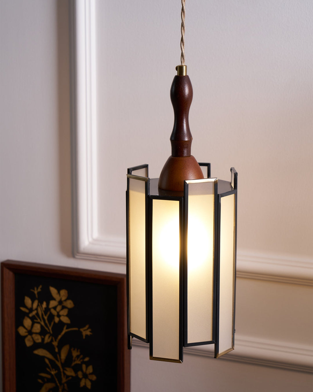 Tiffany Fönsterglas Pendellampa