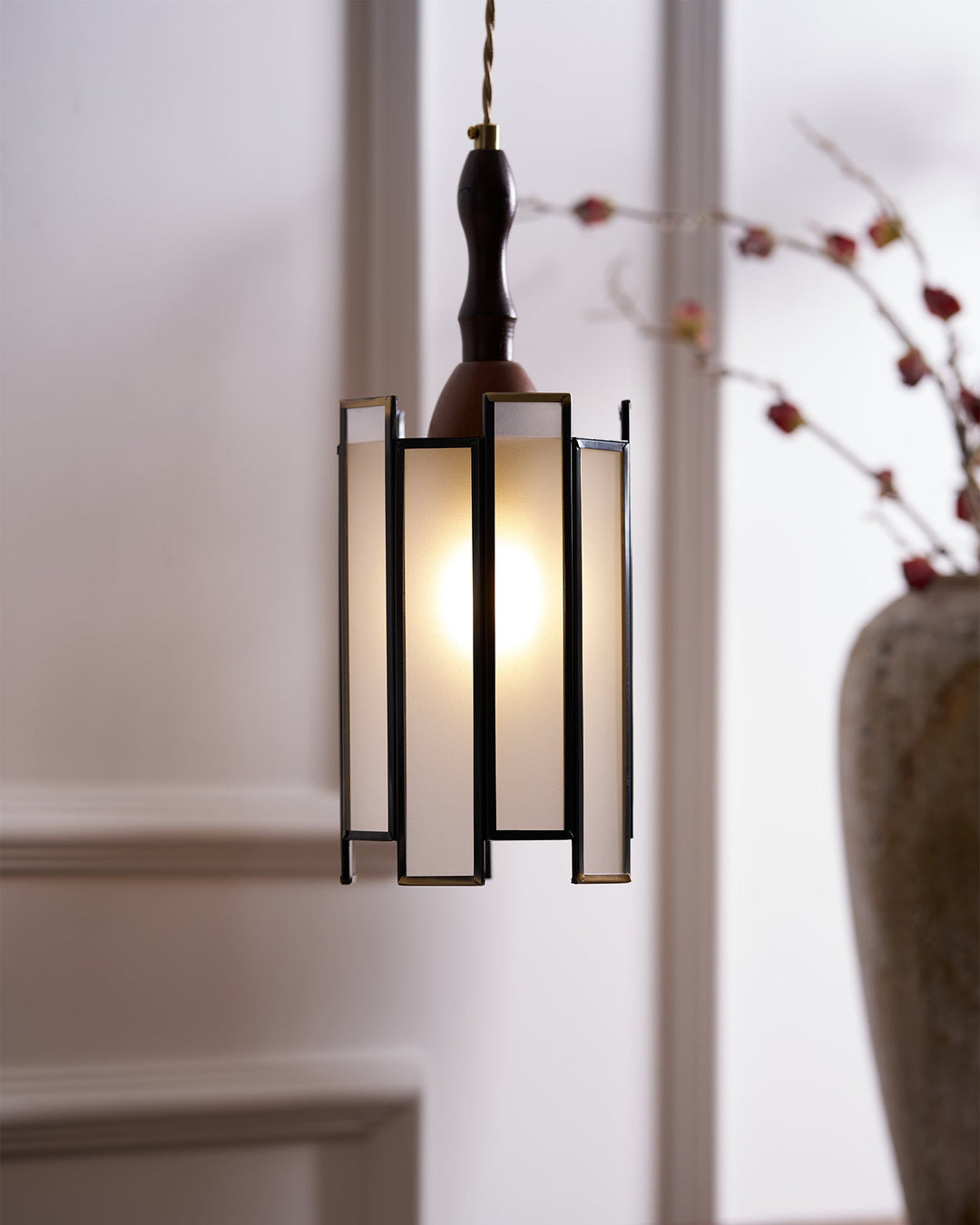 Tiffany Fönsterglas Pendellampa