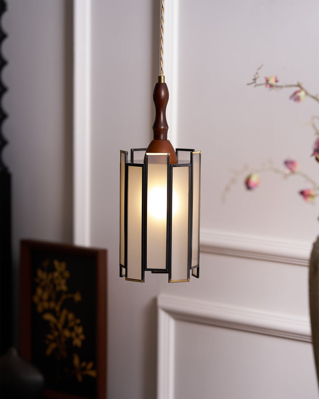 Tiffany Fönsterglas Pendellampa