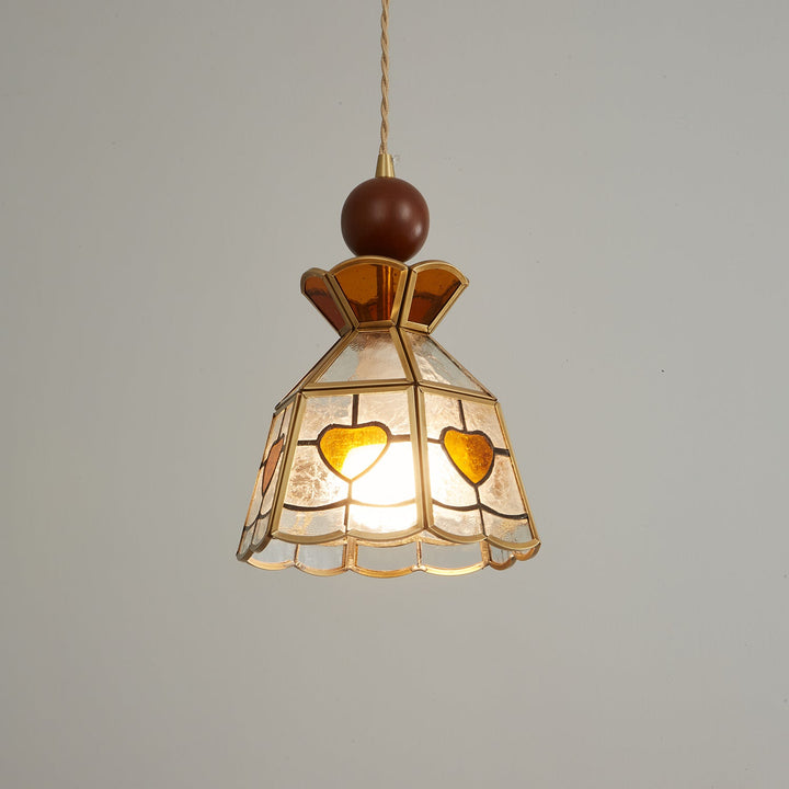 Tiffany Fönsterglas Pendellampa