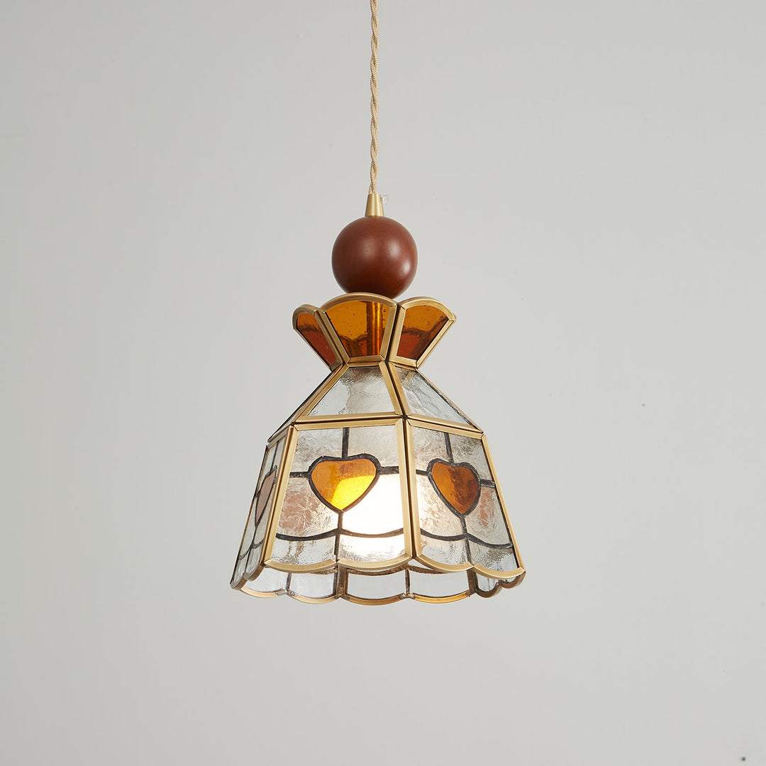 Tiffany Fönsterglas Pendellampa