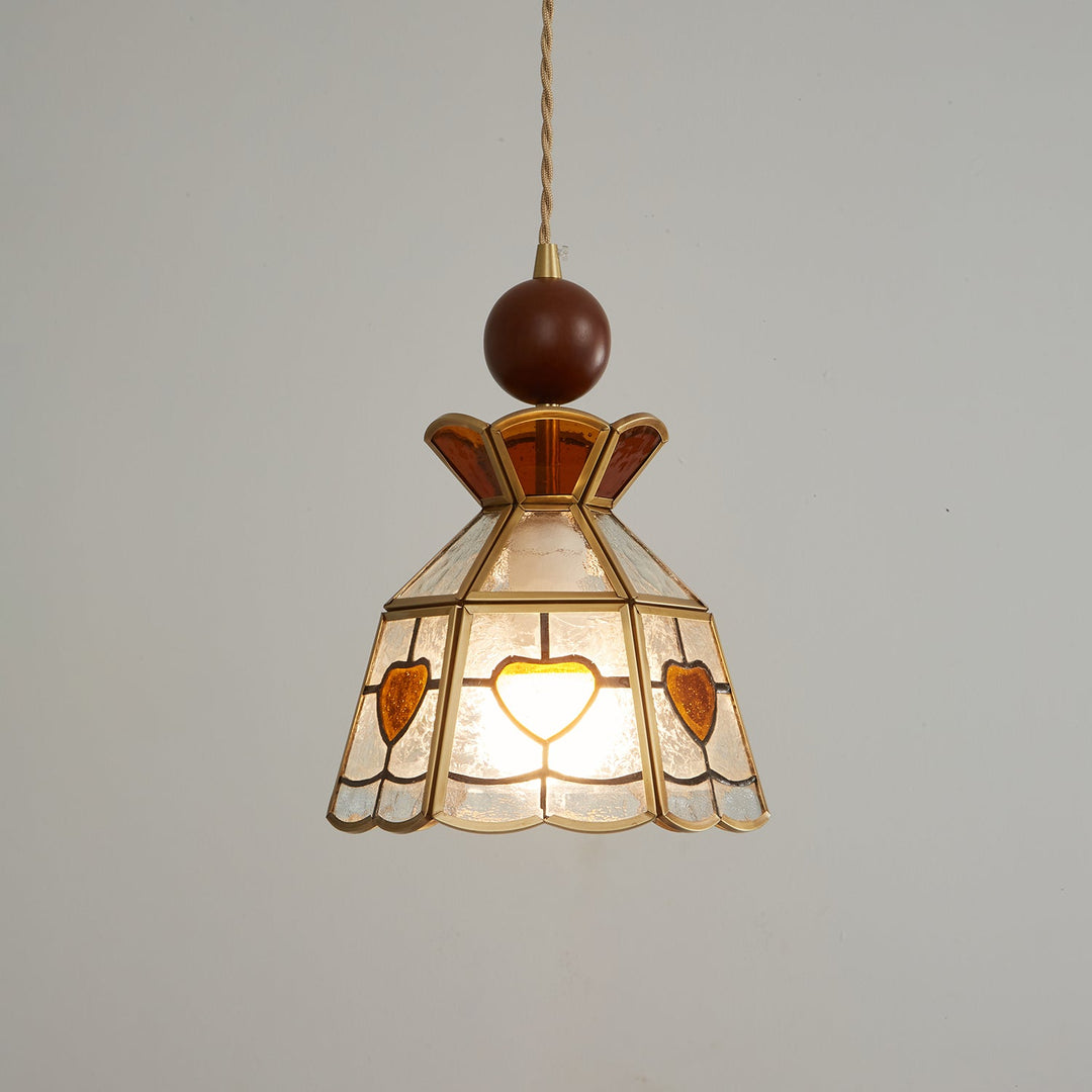 Tiffany Fönsterglas Pendellampa