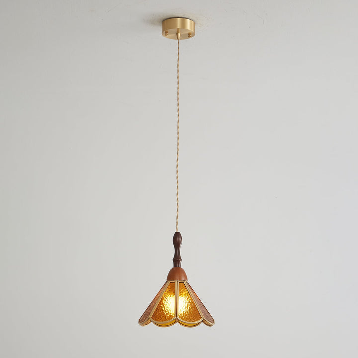 Tiffany Fönsterglas Pendellampa