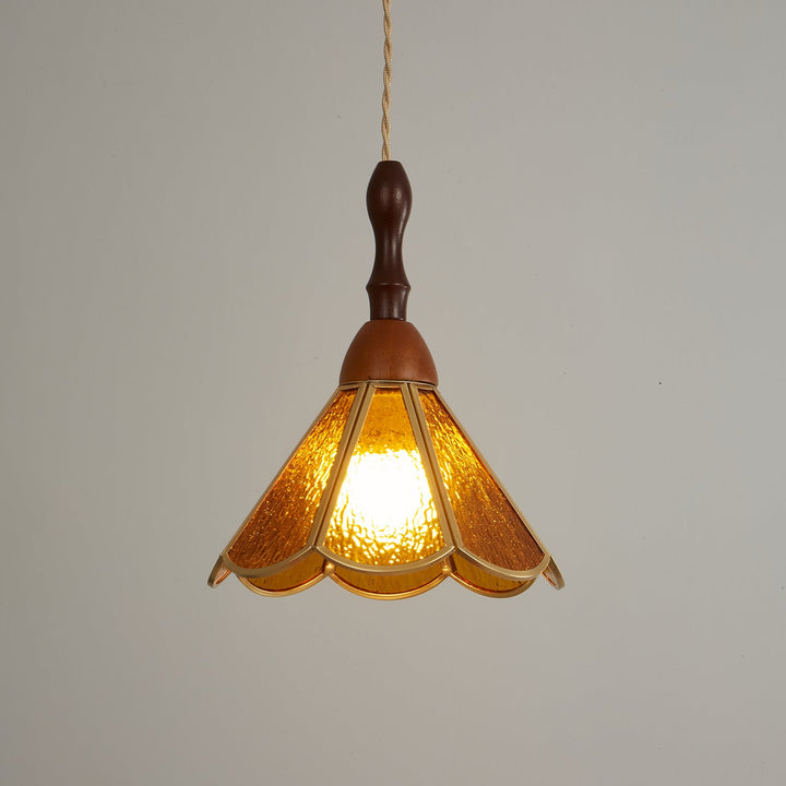 Tiffany Fönsterglas Pendellampa