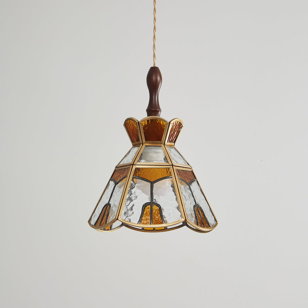 Tiffany Fönsterglas Pendellampa