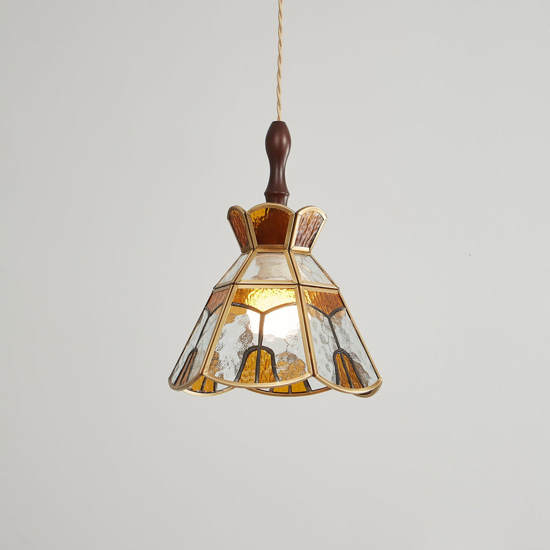 Tiffany Fönsterglas Pendellampa