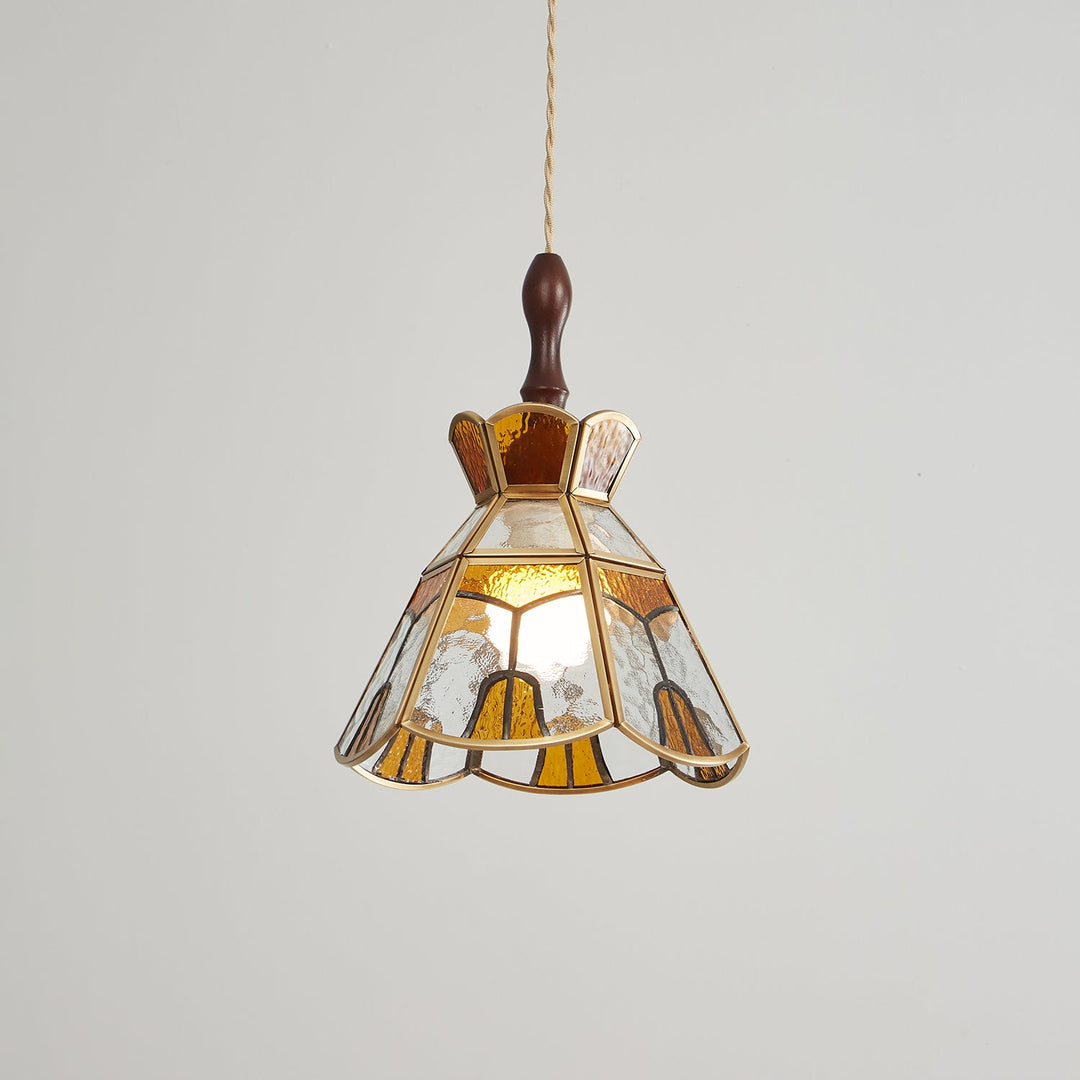 Tiffany Fönsterglas Pendellampa