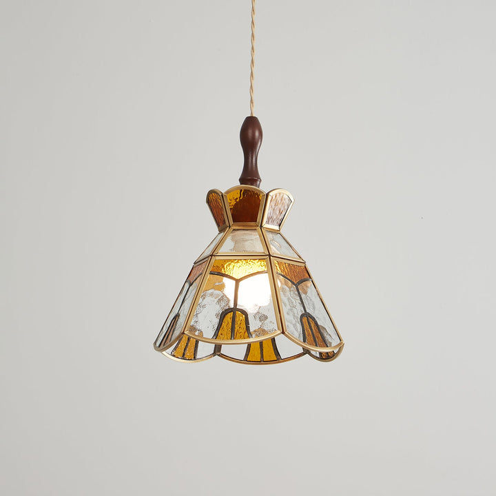 Tiffany Fönsterglas Pendellampa