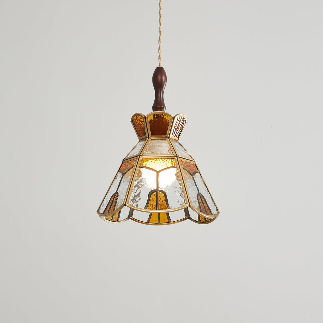 Tiffany Fönsterglas Pendellampa