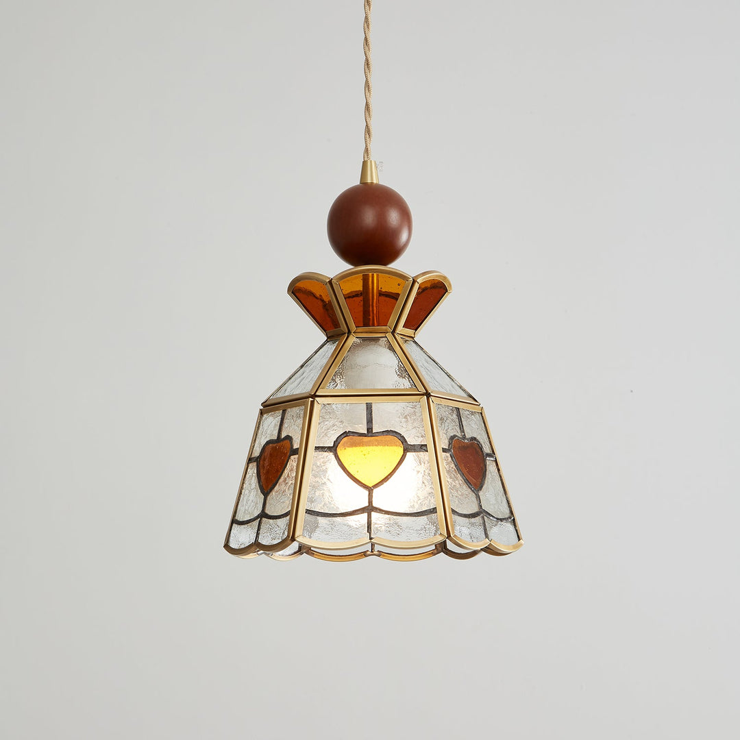 Tiffany Fönsterglas Pendellampa