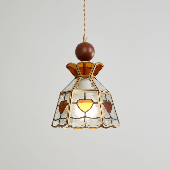 Tiffany Fönsterglas Pendellampa