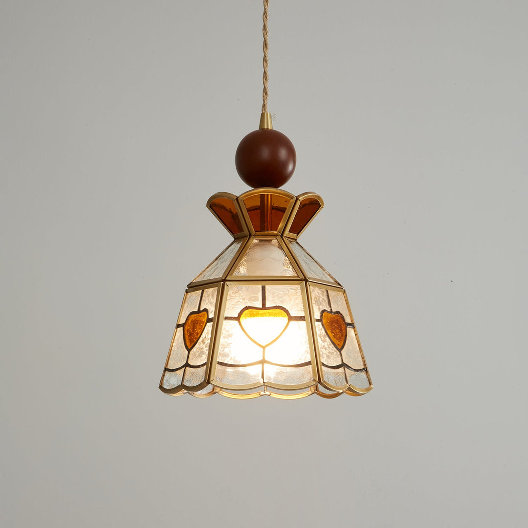 Tiffany Fönsterglas Pendellampa