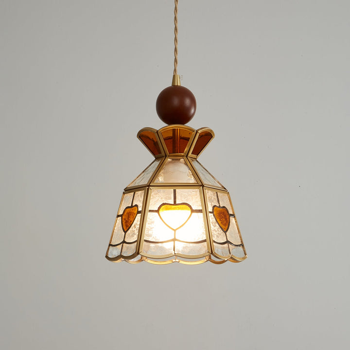 Tiffany Fönsterglas Pendellampa