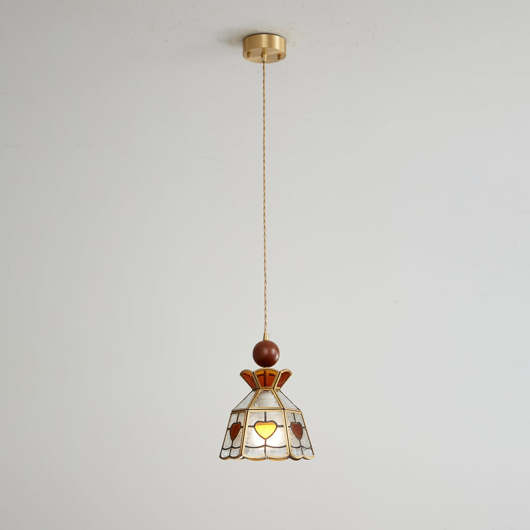 Tiffany Fönsterglas Pendellampa