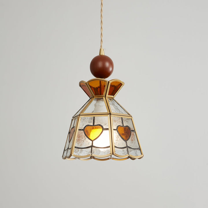 Tiffany Fönsterglas Pendellampa