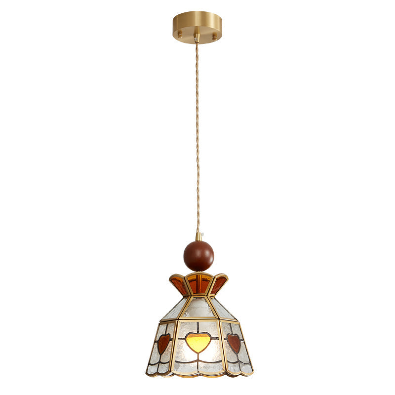 Tiffany Fönsterglas Pendellampa