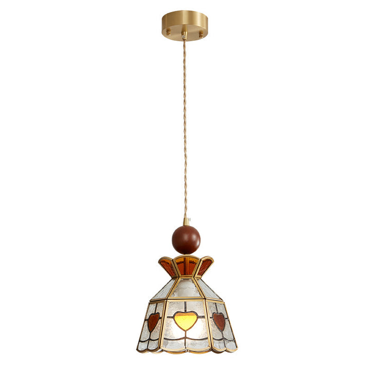 Tiffany Fönsterglas Pendellampa