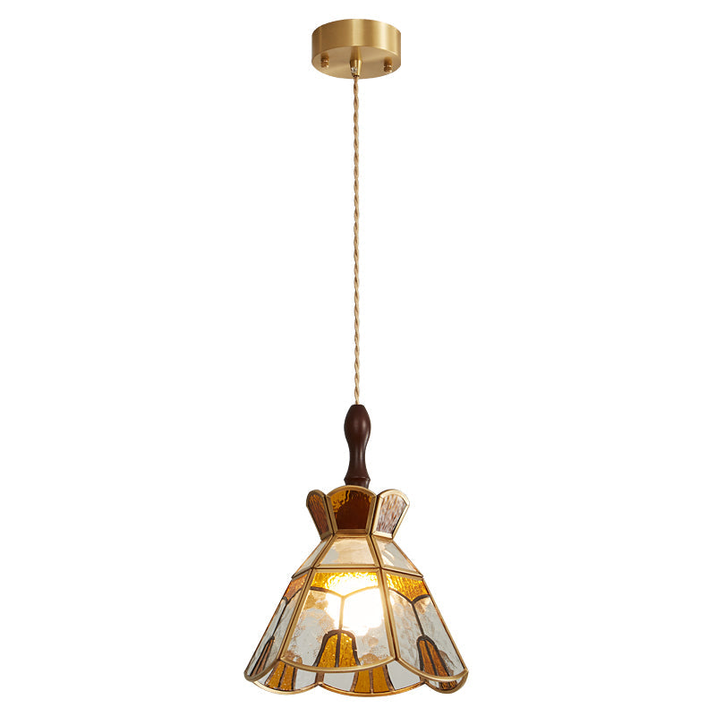 Tiffany Fönsterglas Pendellampa
