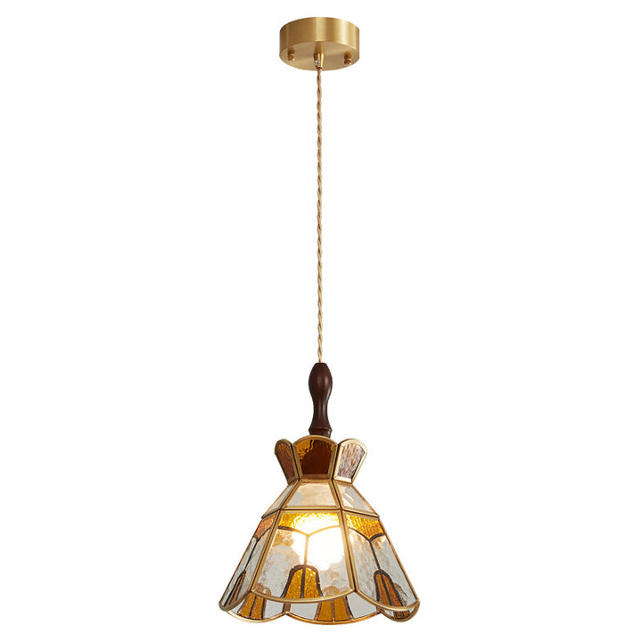 Tiffany Fönsterglas Pendellampa