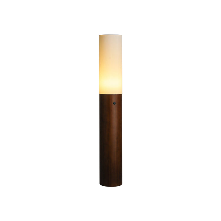 Timber Column Floor Lamp