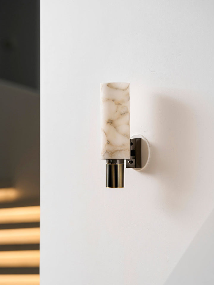 Fackla Alabaster Vägglampa