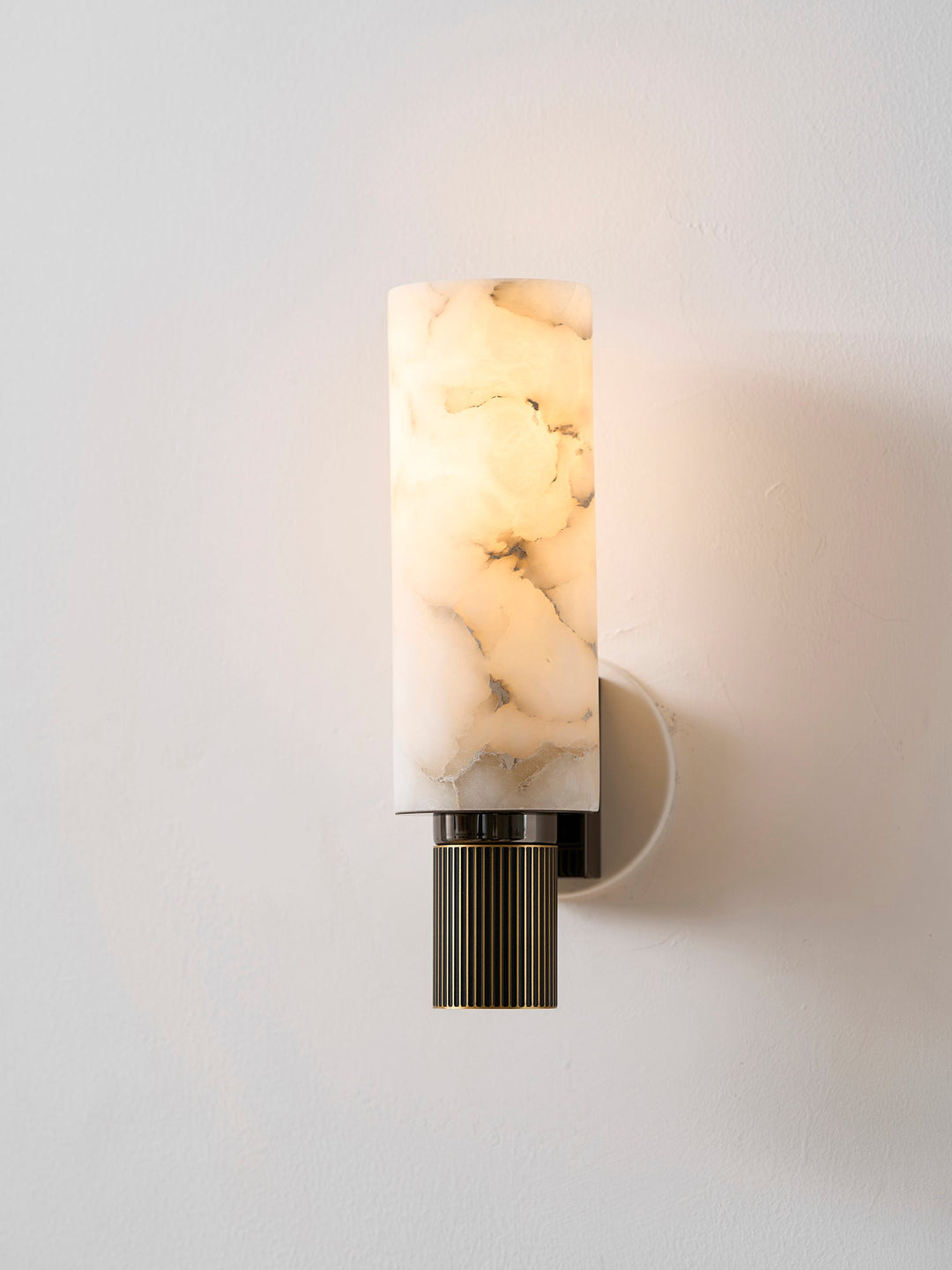 Fackla Alabaster Vägglampa