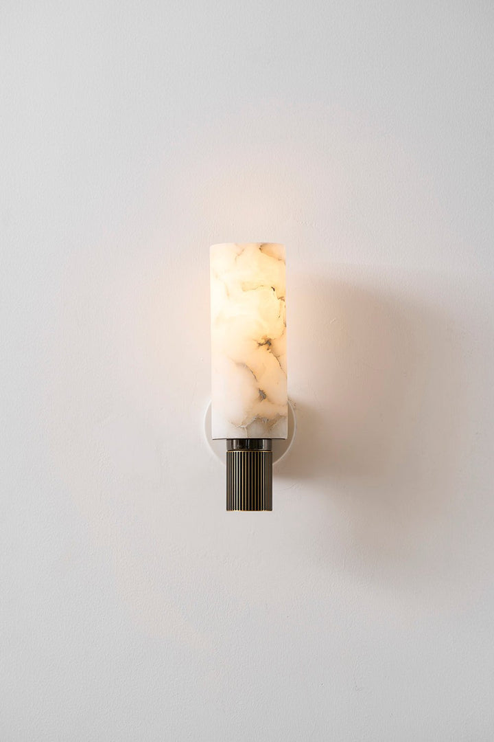Fackla Alabaster Vägglampa