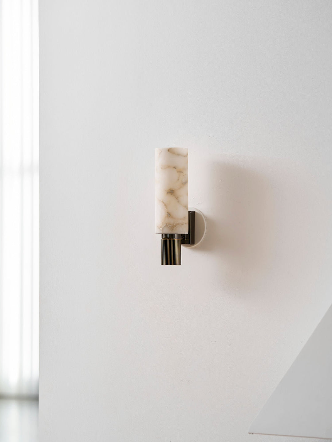 Fackla Alabaster Vägglampa