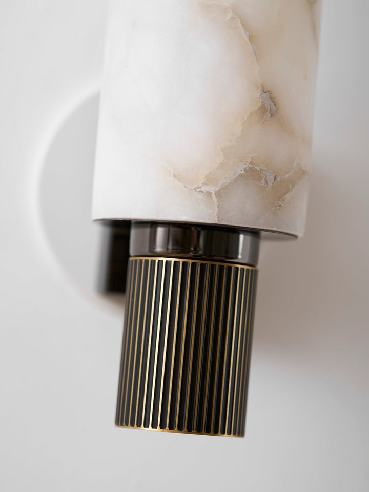 Fackla Alabaster Vägglampa