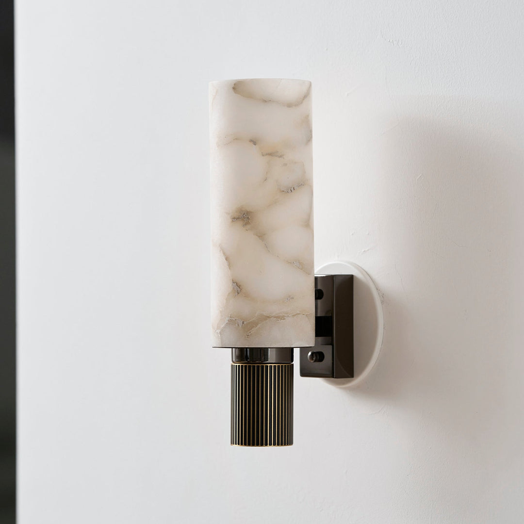 Fackla Alabaster Vägglampa