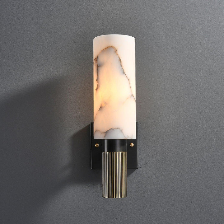 Fackla Alabaster Vägglampa