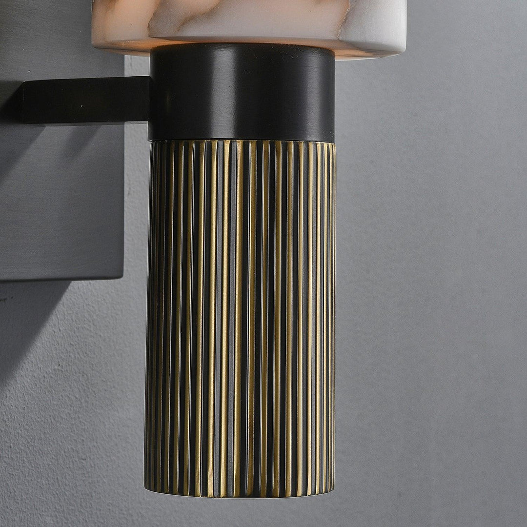 Fackla Alabaster Vägglampa