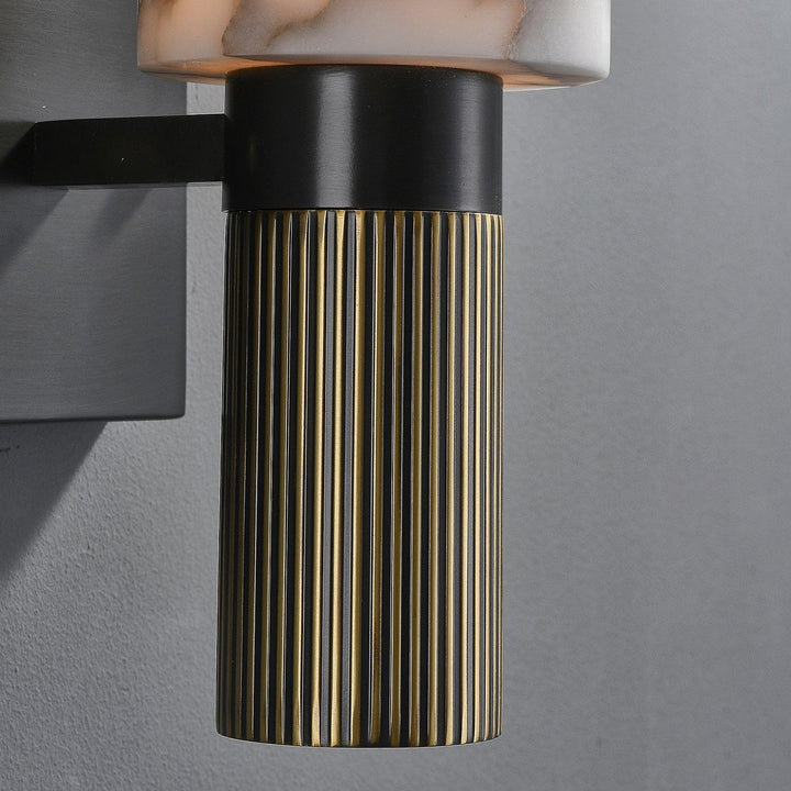 Fackla Alabaster Vägglampa