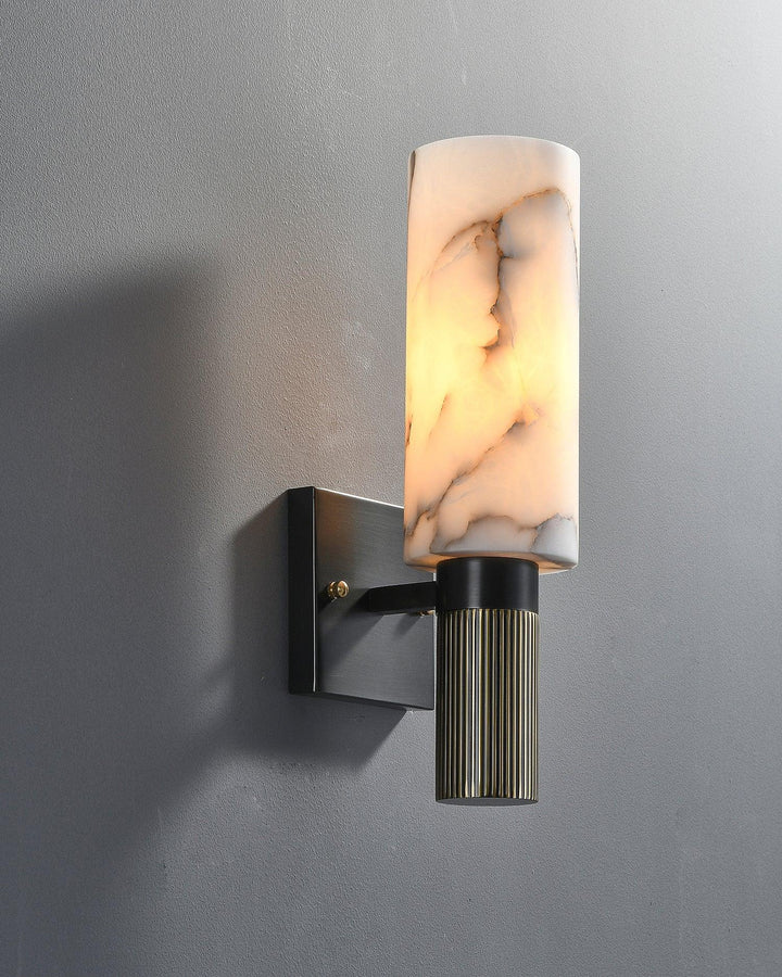 Fackla Alabaster Vägglampa