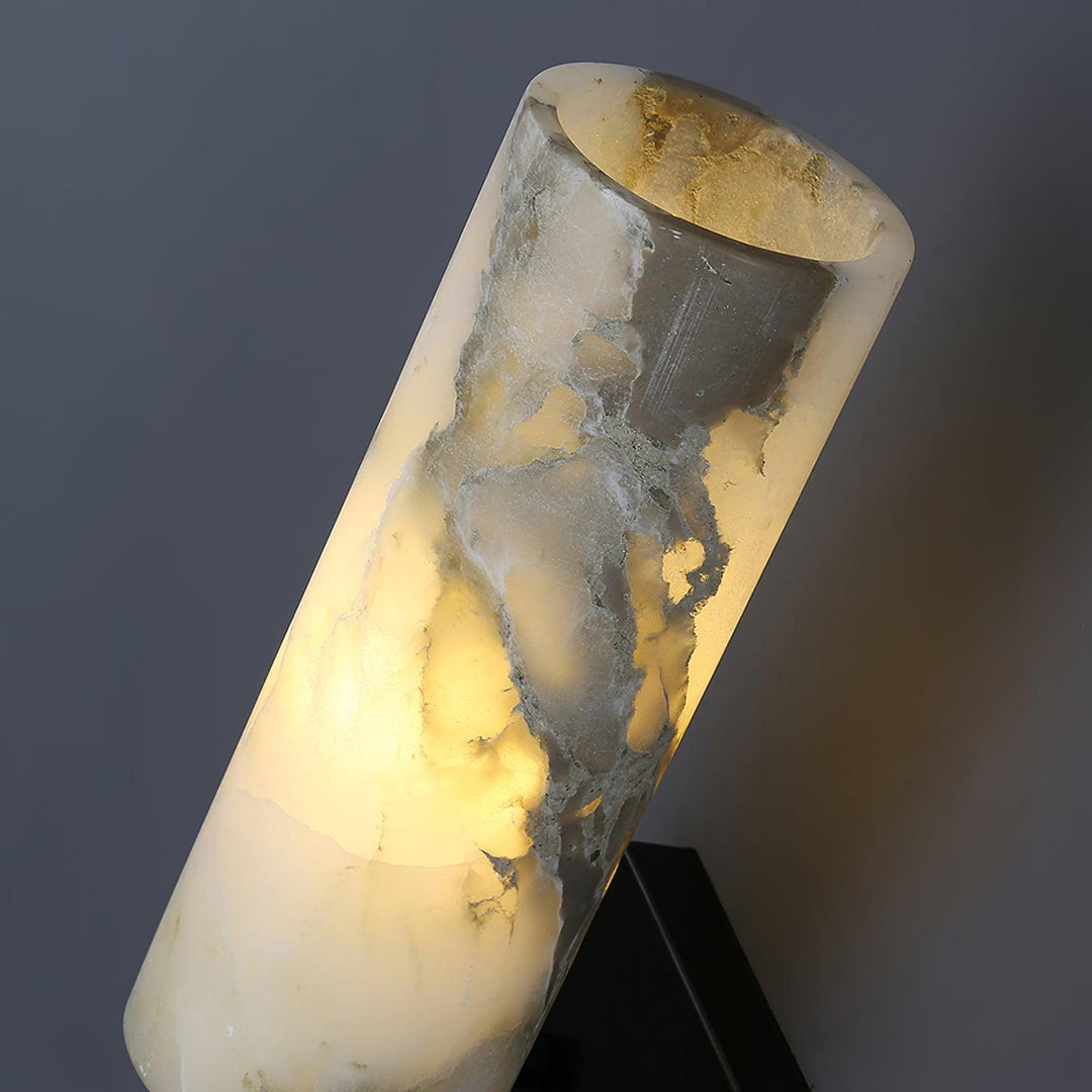 Fackla Alabaster Vägglampa