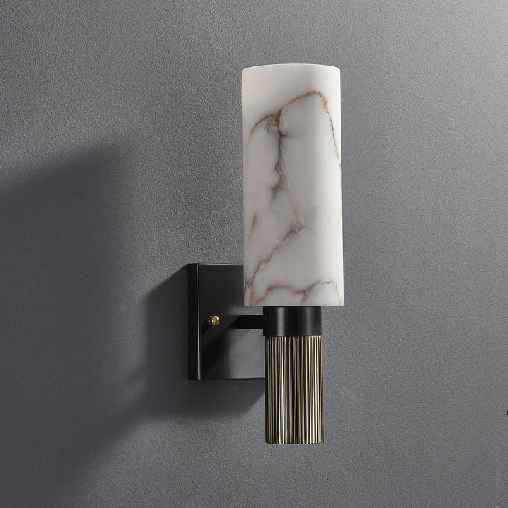 Fackla Alabaster Vägglampa