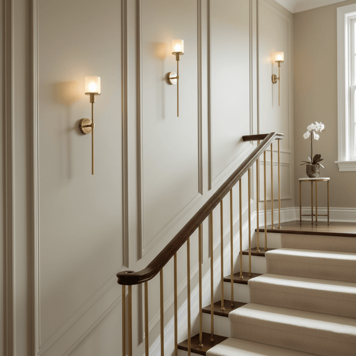 Tracie Classic Alabaster Vägglampa