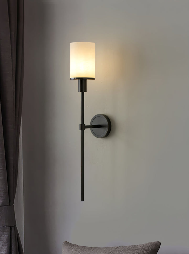 Tracie Classic Alabaster Vägglampa