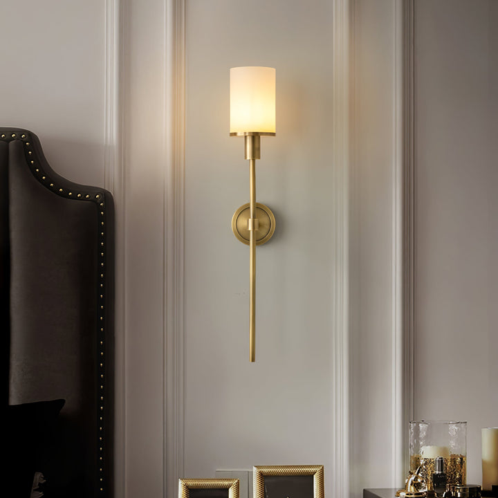 Tracie Classic Alabaster Vägglampa