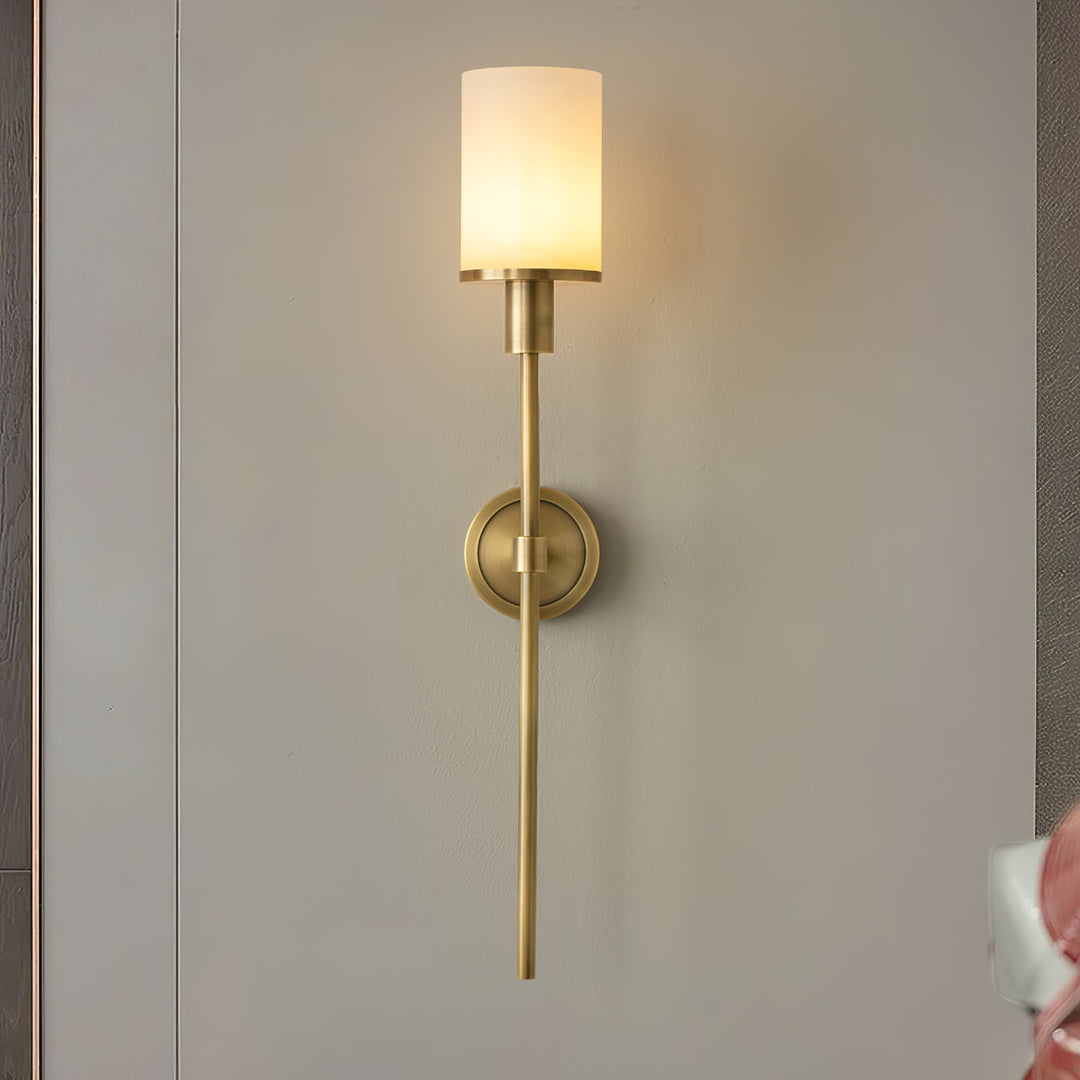Tracie Classic Alabaster Vägglampa