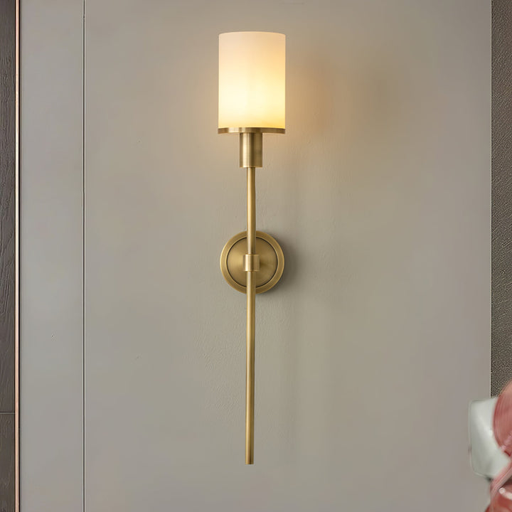 Tracie Classic Alabaster Vägglampa