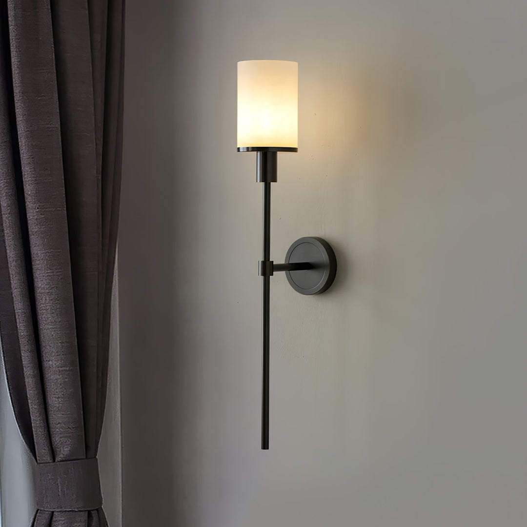 Tracie Classic Alabaster Vägglampa