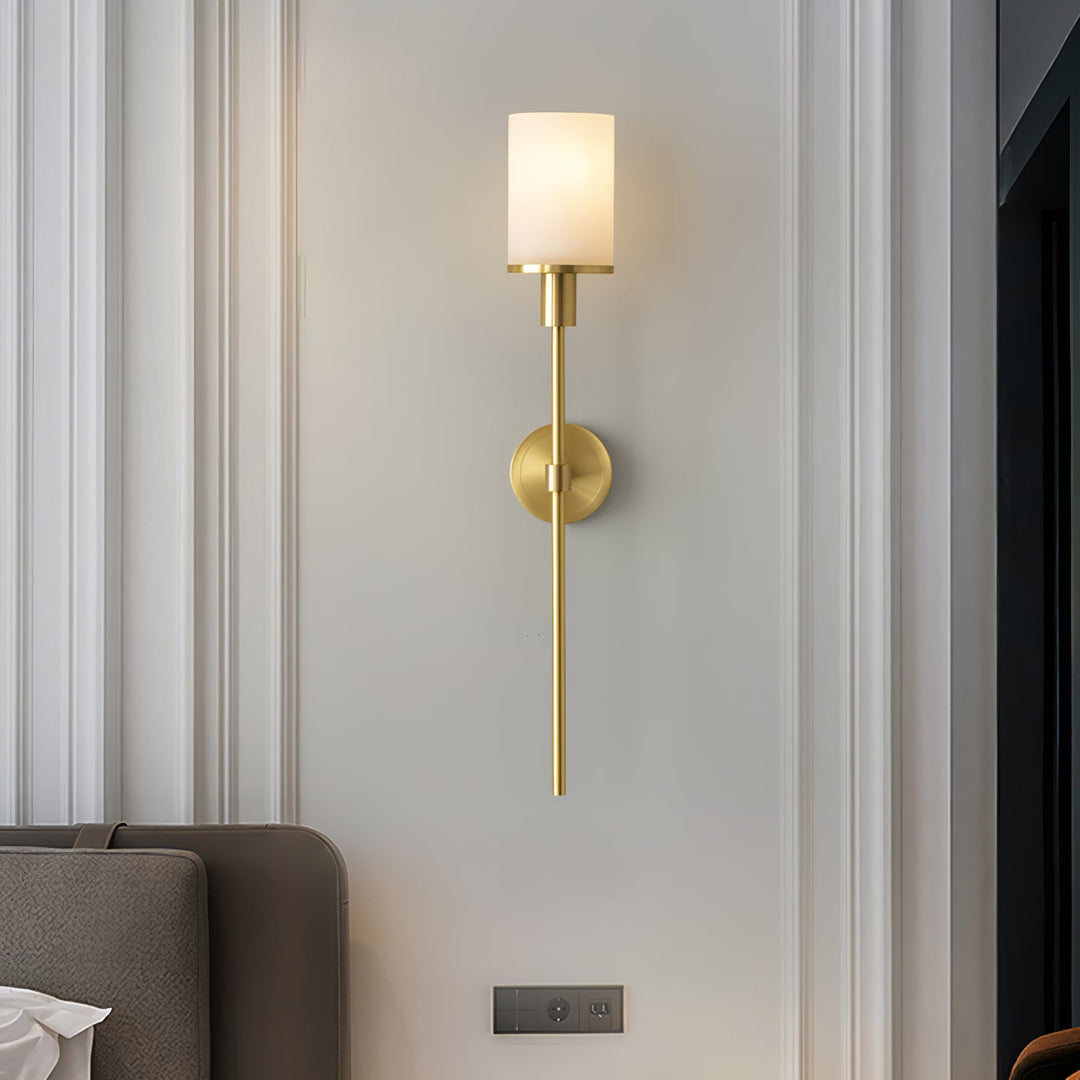 Tracie Classic Alabaster Vägglampa