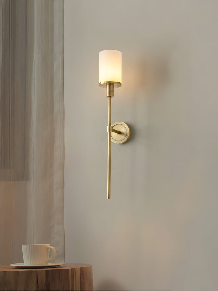 Tracie Classic Alabaster Vägglampa