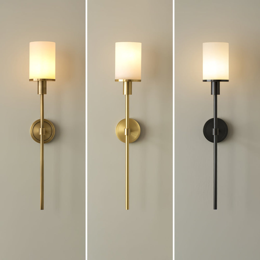 Tracie Classic Alabaster Vägglampa
