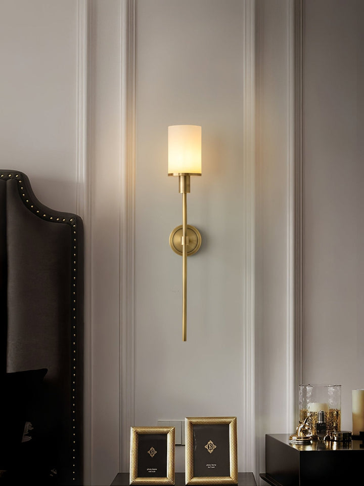 Tracie Classic Alabaster Vägglampa