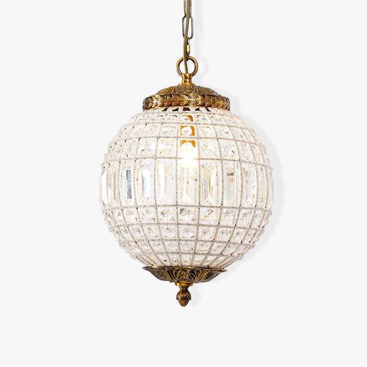 Traditionell Guld Glob Kandelaber