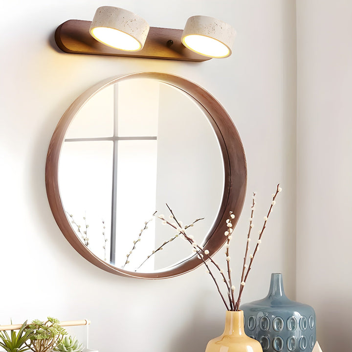 Travertine Duo Vägglampa
